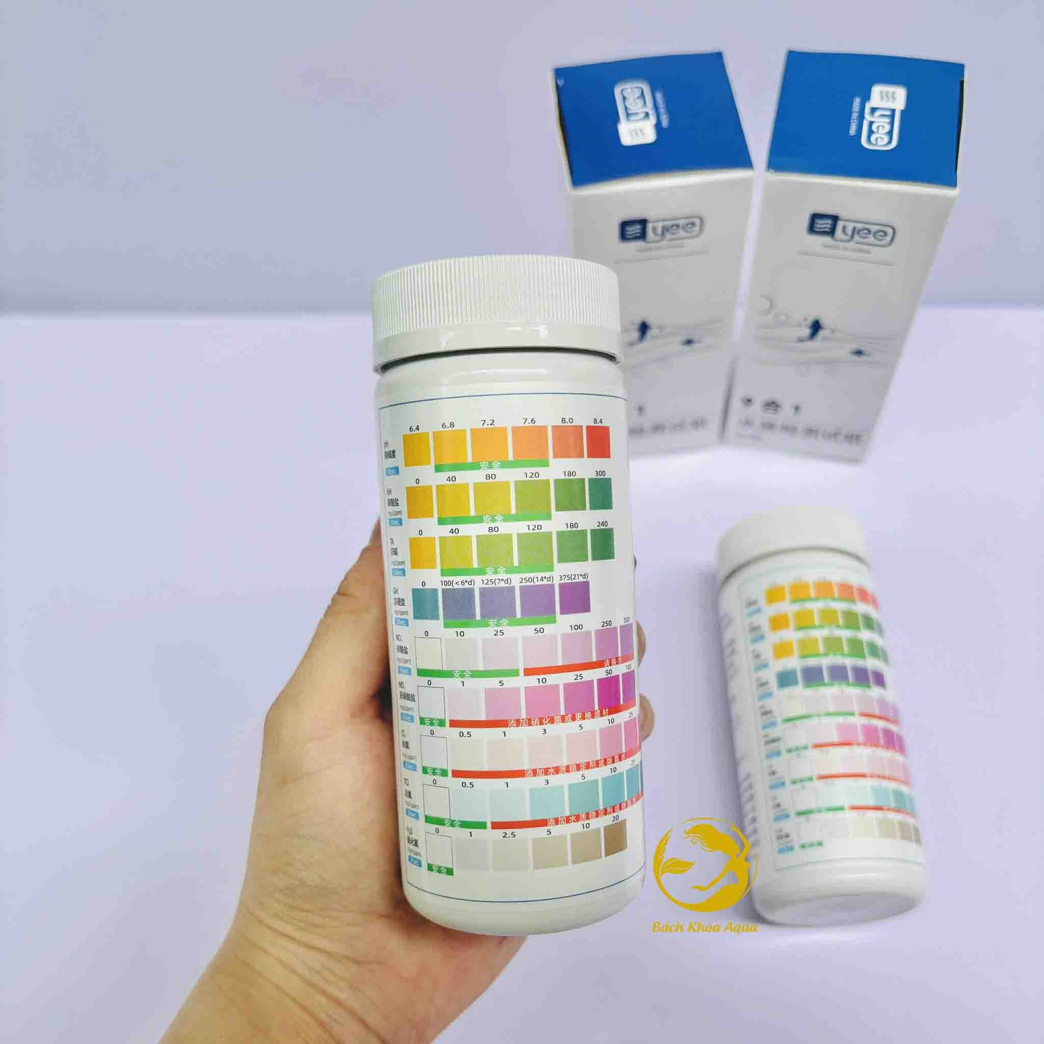 Bộ test nước Yee 9in1 đủ chỉ số cho bể cá